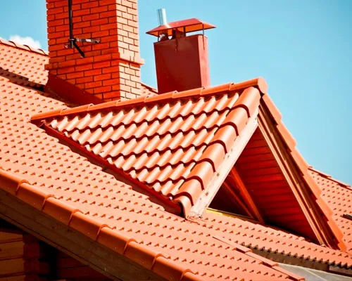 Кровля из натуральной черепицы