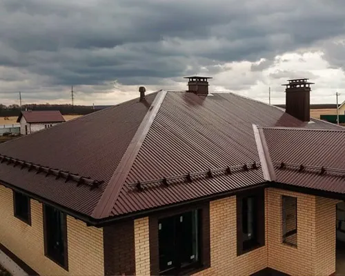 Кровля из профнастила