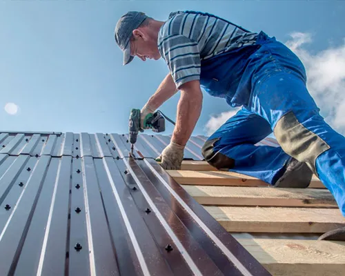 Кровля из профнастила